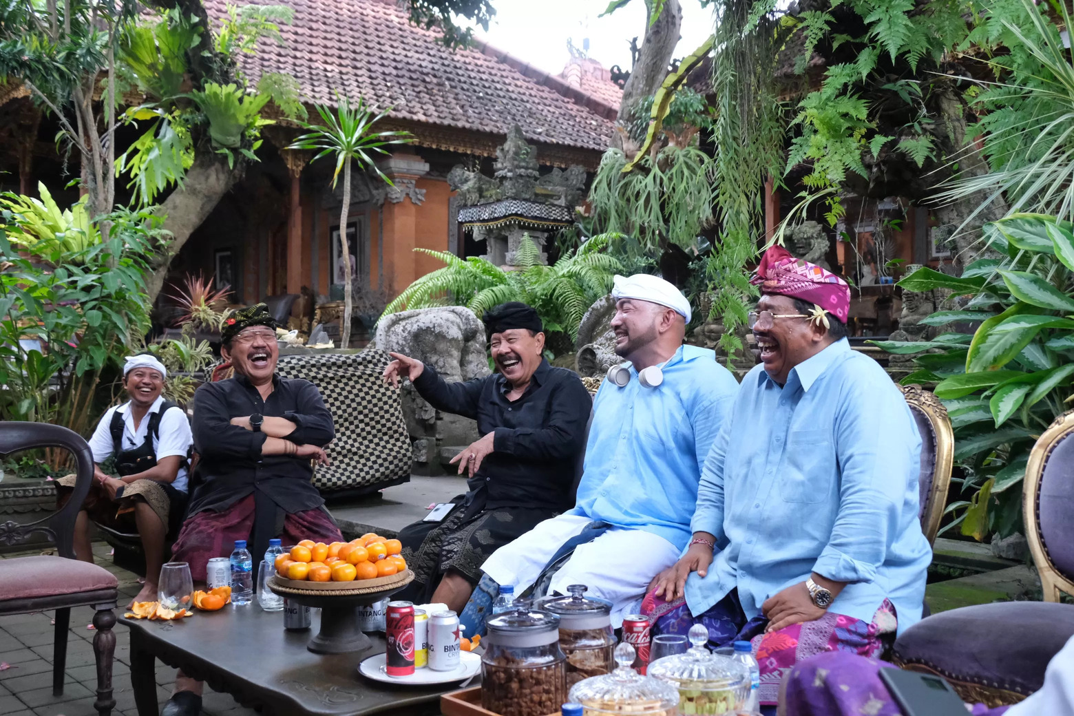 Mulia-PAS Disambut Hangat di Puri Ubud, Cok Ace Titipkan Pesan Jaga Budaya Bali