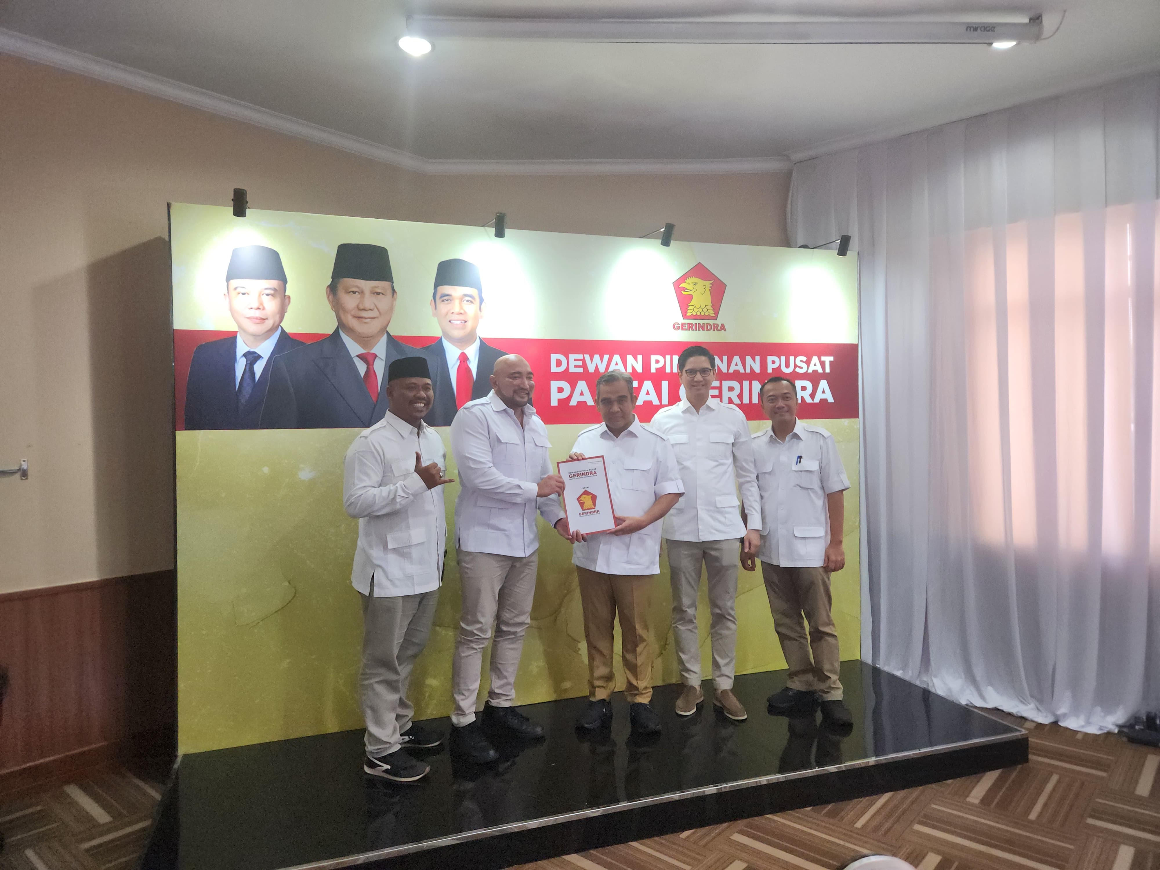 De Gadjah Ditetapkan Sebagai Calon Gubernur Bali dari Partai Gerindra, Pengumuman Cawagub Menyusul