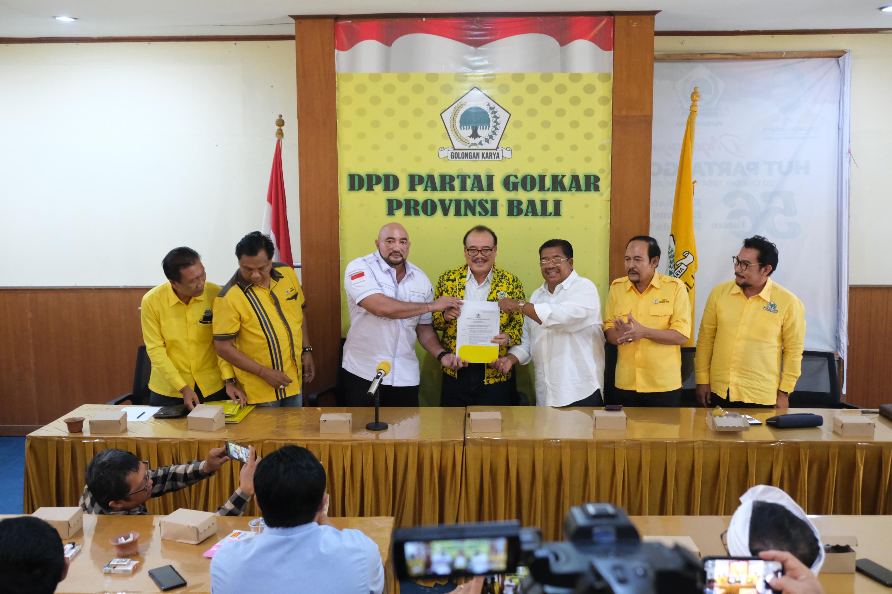 Rindukan Perubahan yang Tak Sekadar Wacana, Golkar Usung Mulia-PAS di Pilgub Bali 2024