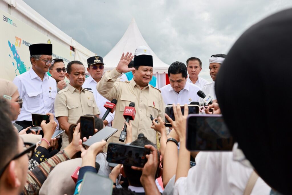 Prabowo soal Makan Bergizi Gratis: Tak Perlu Ucapkan Terima Kasih, Ini Kewajiban Saya